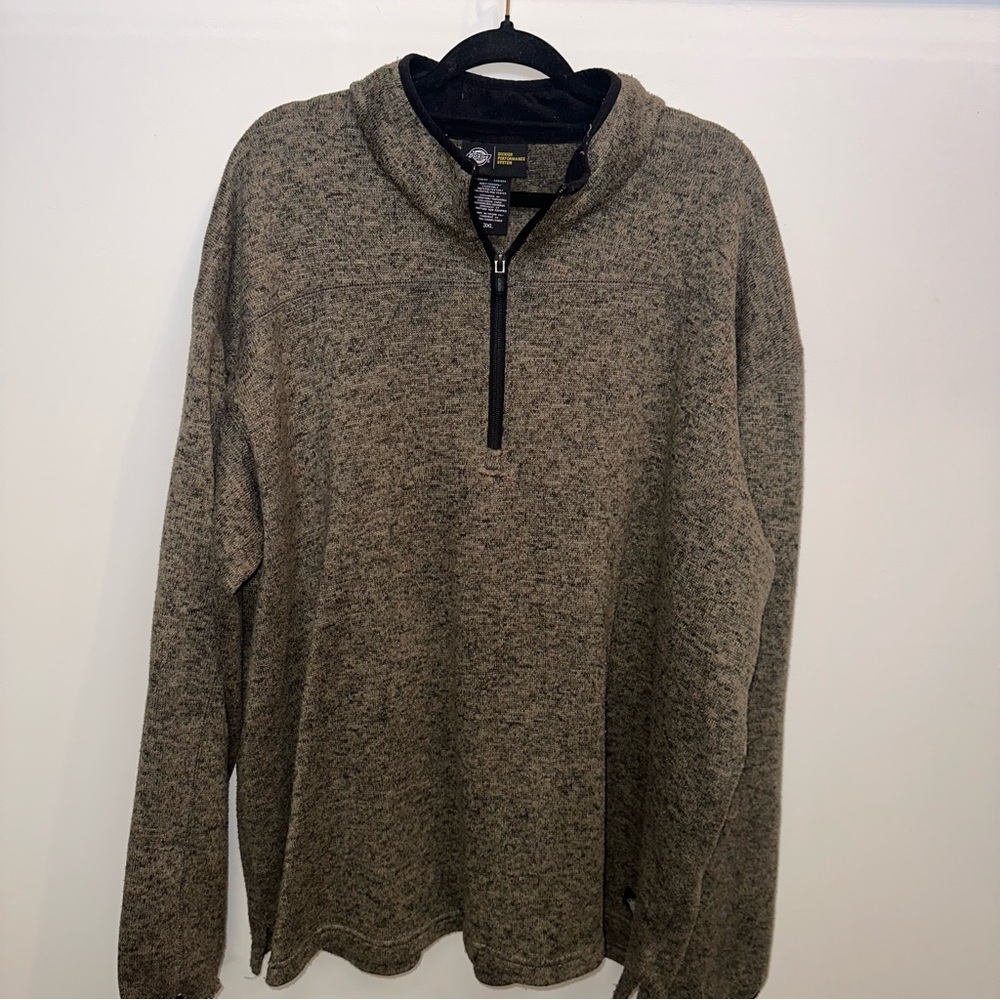 Dickies Performance System Quarterzip Sweater for Men Size 3XL DEFECTS